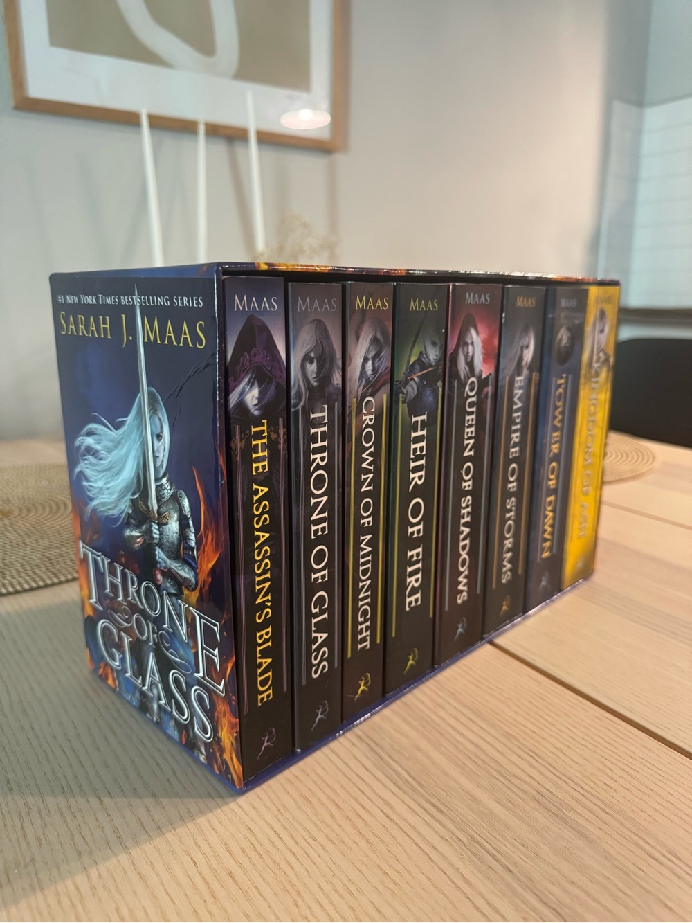 Sarah J. Maas Throne of Glass Box Set -
First Edition - Original Covers